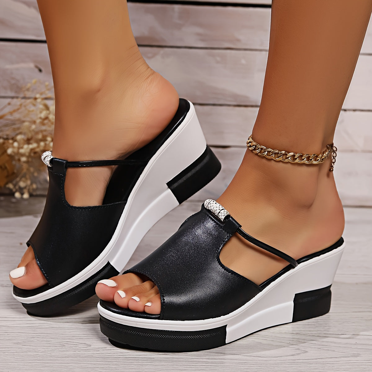 Ronya Comfort Wedge Sandals