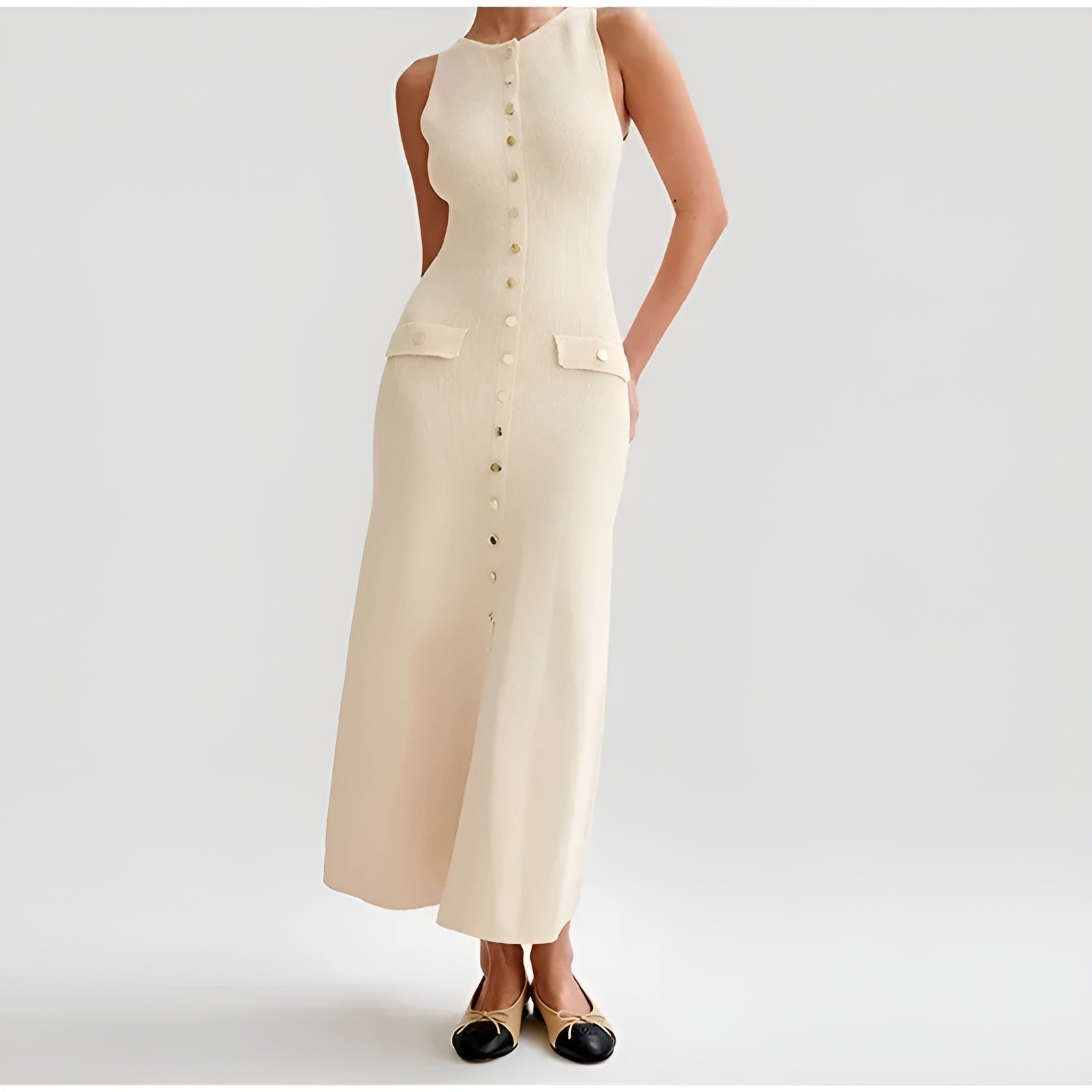 Chloe A-line Knitted Dress