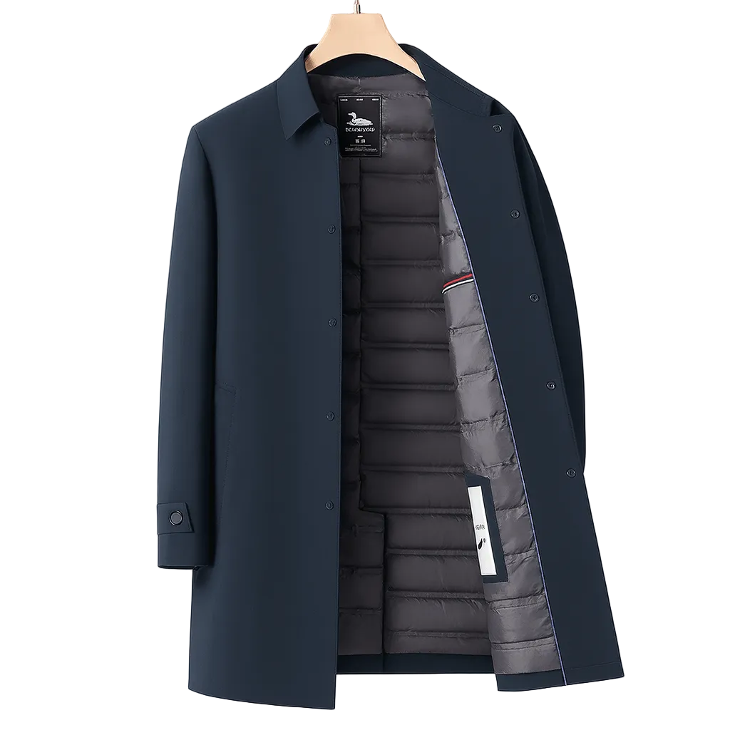 Savario Down Trench Coat