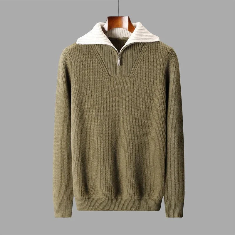 Torino Wool Collar Sweater